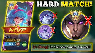 FINALLY, A WORTHY YU ZHONG IN EXP LANE! | CICI BEST BUILD & EMBLEM -MLBB🔥 #cicimlbb #cici #ciciplays