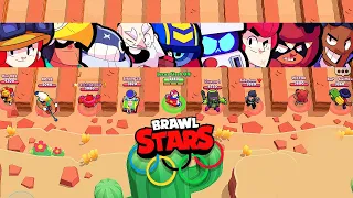 QUAL É O BRAWLER DO CAMINHO DE TROFÉUS MAIS RÁPIDO?? OLIMPÍADAS BRAWL STARS!!