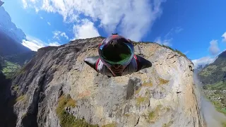 high nose wingsuiting basejumping