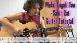 Malai Angali Deu (Intro) | Sabin Rai [ Guitar Tutorial ]