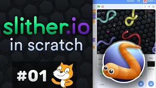 Scratch Tutorial: Slither.io in Scratch! (Part 1)