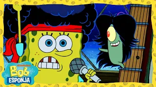 Bob Esponja y la banda de rock | Bob Esponja en Español