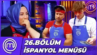 MasterChef Türkiye 26.Bölüm Özet | Eleme Oyununda İspanyol Savaşı