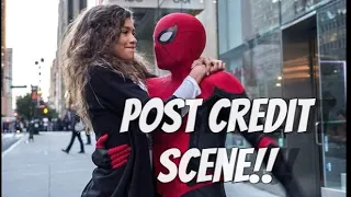 Spiderman far from home post credit scene!