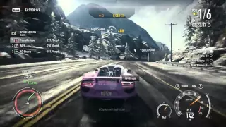 Need For Speed: Rivals PC - Grand Tour 8:55.84 - Fully Upgraded Porsche 918 Spyder