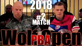 2018 Bowling - PBA Bowling Wolf Open #2 Andrew Anderson VS. Tommy Jones