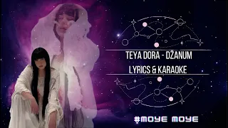Teya Dora - džanum |  Karaoke Instrumental with lyrics