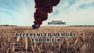 PlayerUnkown Battlegrounds | Memory Error Fix