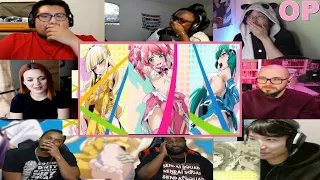 魔法少女にあこがれて オープニング 海外の反応 | Gushing Over Magical Girls Opening Reaction Mashup