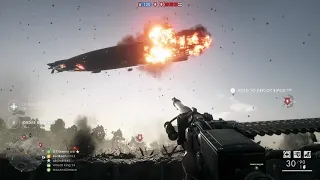 Battlefield 1 Zeppelin crash