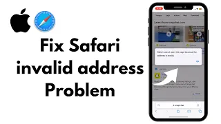 Fixed✅: Safari cannot open the page because the address is invalid