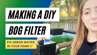 Building a Cheap DIY Bog Filter for Clear Water