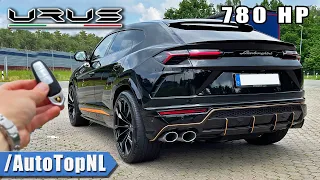 780HP Lamborghini Urus REVIEW on AUTOBAHN [NO SPEED LIMIT] by AutoTopNL