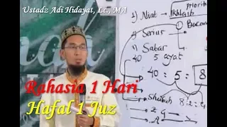 Inilah Rahasia 1 Hari Hafal 1 Juz Metode At Taisir Bab Prioritas - Ustadz Adi Hidayat Lc. MA.