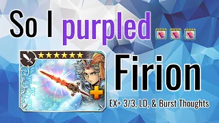 DFFOO GL | So I purpled... Firion - EX+ 3/3, LD, & Burst Thoughts