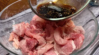 Мясо по-Китайски, очень вкусный и простой способ приготовления (остренько)