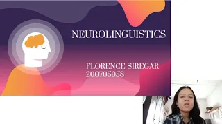 NEUROLINGUISTICS