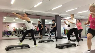 Разминка. Степ- функционал. Семинар SuperFitness Company