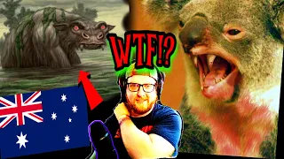 American Reacts to 5 Scariest Australian CREATURES That Actually Existed