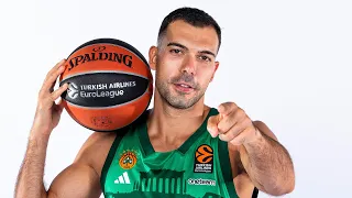 Kostas Sloukas, Panathinaikos: 'People say I look good in green'