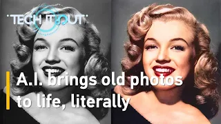 A.I. brings old photos back to life, literally