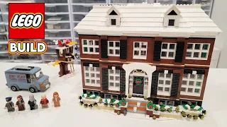 Building LEGO Ideas Home Alone 21330