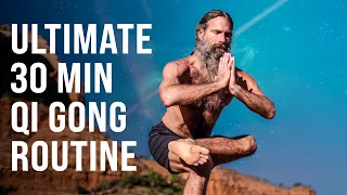 Qi Gong Full 30-Minute Restorative Routine w Binaural beats | #SedonaHealingCollective