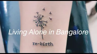 Living Alone in Bangalore | Getting another tattoo | Psychology Student ✨ #livingalonediary #vlogs