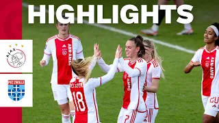 LEUCHTER HATTRICK 😍 | Highlights Ajax Vrouwen - PEC Zwolle Vrouwen | Azerion Vrouwen Eredivisie