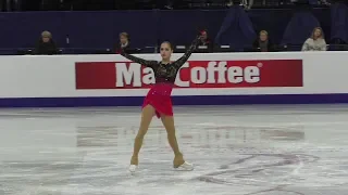 Alina Zagitova European Champs 2019 FS WU