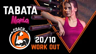 TABATA Song w/ Timer : 4 Min Workout by TABATAMANIA