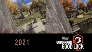 Dying Light 2 Parkour Comparison | 2021 vs 2023 (Good Night Good Luck Update)