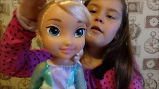 Кукла Эльза ФРОЗЕН распаковка ELSA FROZEN Disney princess doll unpacking