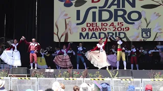 Asoc. de coros y danzas Francisco de Goya: Goyesco - 15-05-19 San Isidro  (Plaza Mayor de Madrid)