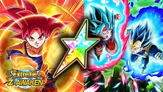 100% EZA SSG GOKU + LR SSBK GOKU & SSBE VEGETA ROTATION! Dragon Ball Z Dokkan Battle