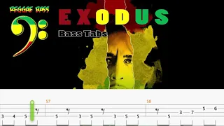 Exodus - Bob Marley (Official Bass Tabs)
