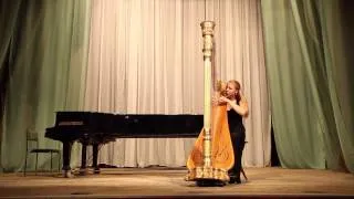 eMuse competition video - Oksana Sidyagina, harp, 23 years old, Russia