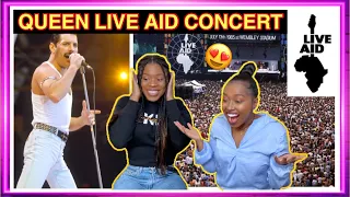 QUEEN Live Aid 1985 Concert REACTION| Incredible 🔥😍