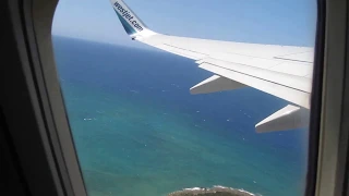 Take off from Puerto Plata International Airport (POP), Dominican Republic