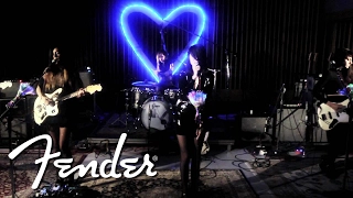 Dum Dum Girls Perform 'Coming Down' in Fender Studio Session | Fender