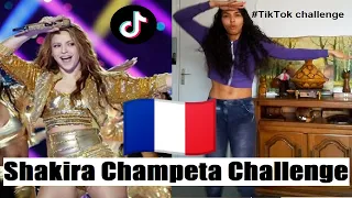 Shakira Champeta challenge 🏈 Superbowl 2020 Jlo Shakira #TikTok Challenge