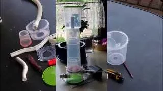 How To Make DIY Cheap and Effective Protein Skimmer | Nano Reef Sea Aquarium