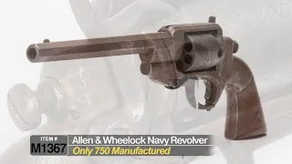 J.T. Hays Collection – Allen & Wheelock Navy Revolver