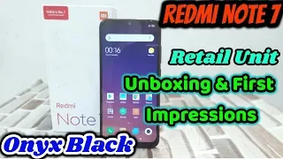 [Hindi]Redmi Note 7 Retail Unit Unboxing & First Impressions ? Best Under 10000??