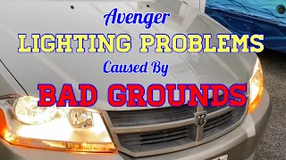 Dodge Avenger lights not working