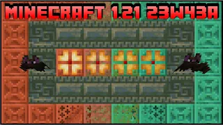 Minecraft 1.21 - Snapshot 23w43a - Copper Bulbs, Tuff Blocks & New Bat!