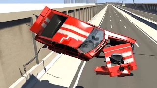 High Speed Crash Compilation 61 - BeamNG.Drive Car Accident