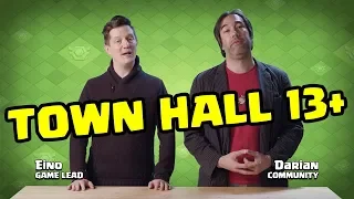 Town Hall 13 AND BEYOND ANNOUNCED! Clash of Clans UPDATE - Developer Update Video!