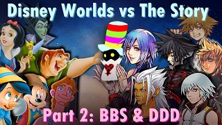 The Disney Worlds of Kingdom Hearts Birth by Sleep & Dream Drop Distance