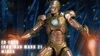 REVIEW : ZD Toys Iron Man Mark 21 Midas from Iron Man 3 | MK21 | 中動 | 中动 | Marvel